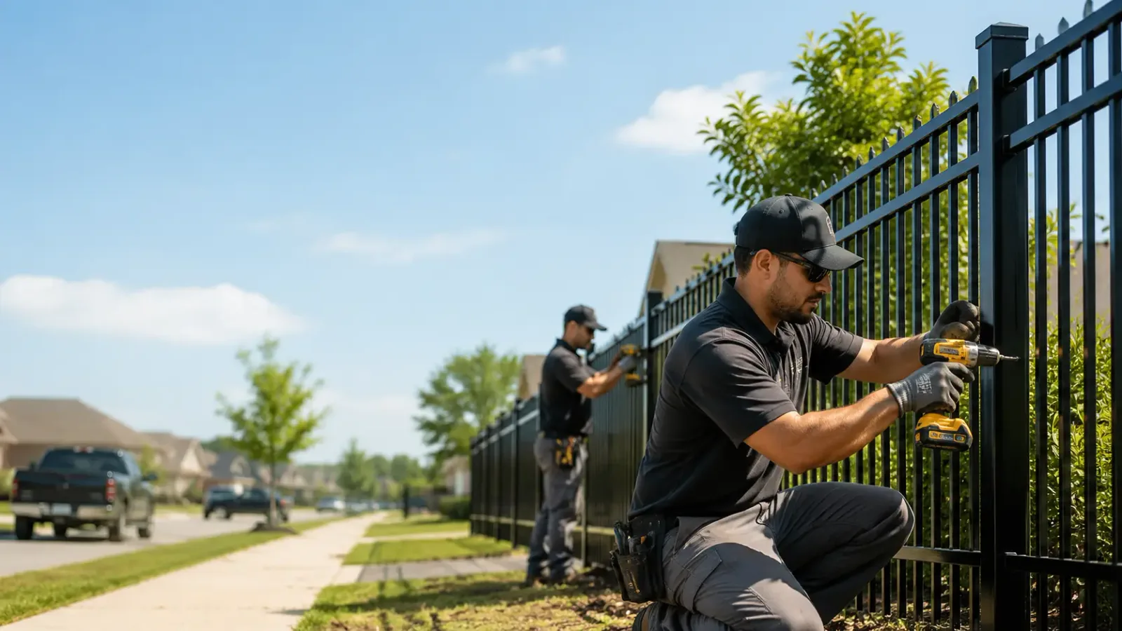 Metal Fence Installation in St Columbans, NE